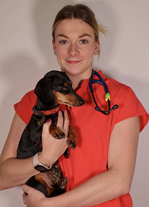 Janelle Planchon, veterinarian