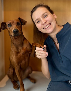 Maëva Sire, veterinarian